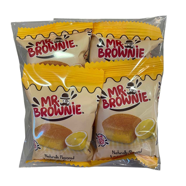 Mr. Brownie ミスターブラウニー リッチ&モイスト レモンケーキ 4個入り 小分けパック - ナショナルマート通販